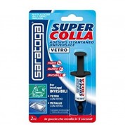SuperColla Vetro Saratoga Κόλλα Γυαλιού 2 ml