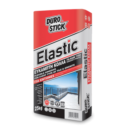 ELASTIC Durostick  25 Kg Εύκαμπτη κόλλα πλακιδίων & γρανιτών