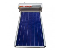 Ηλιακός Θερμοσίφωνας Helioakmi Megasun Μ160 lt / 2,10 m² με επιλεκτικό κάθετο Συλλέκτη Τιτανίου Διπλής Ενέργειας με Glass Boiler