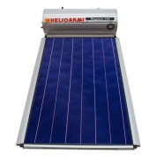 Ηλιακός Θερμοσίφωνας Helioakmi Megasun 160 lt / 2,62 m² με επιλεκτικό κάθετο Συλλέκτη Τιτανίου Διπλής Ενέργειας με Glass Boiler