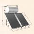 Ηλιακός Θερμοσίφωνας Nuevosol 200 lt με δύο επιλεκτικούς κάθετους συλλέκτες 2x2.00 m² συνολικής επιφάνειας 4,00 m² τριπλής ενέργειας με Glass Boiler