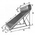 Ηλιακός Θερμοσίφωνας Cosmosolar CS-170 lt VS με επιλεκτικό κάθετο συλλέκτη, επιφάνειας 2,52 m², διπλής ενέργειας με Glass Boiler