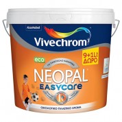 NEOPAL Easycare Eco Vivechrom Πλαστικό χρώμα 9 Lt + 1 Lt Δώρο