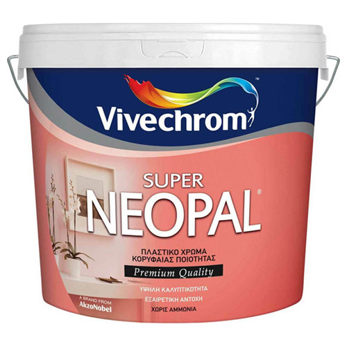 SUPER NEOPAL Vivechrom Πλαστικό χρώμα Κόκκινο 200 ml