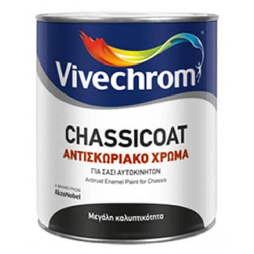 CHASSICOAT Vivechrom Αντισκωριακό βερνικόχρωμα για σασί αυτοκινήτων 750 ml Μαύρο