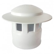 Καπέλα Αποχέτευσης FASOPLAST Λευκά PVC - U Φ75