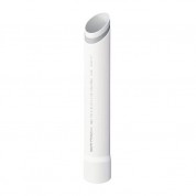 Σωλήνας Αποχέτευσης FASOPLAST Λευκός Τριών Στρωμάτων PVC - U NOVA-F Φ50 Πάχος τοιχώματος 3,0 mm