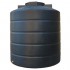 Πλαστική Δεξαμενή Πετρελαίου - Νερού Κυλινδρική Κατακόρυφη Λευκή 6000 Lt